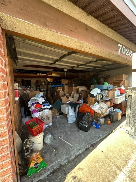 Before — property cleanout